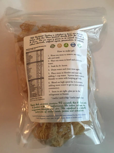 Wildcrafted Irish Sea Moss Dr Sebi Grade! Chondrus Crispus